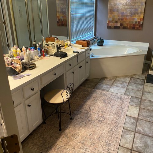 Bathroom Remodel before and after in Georgia