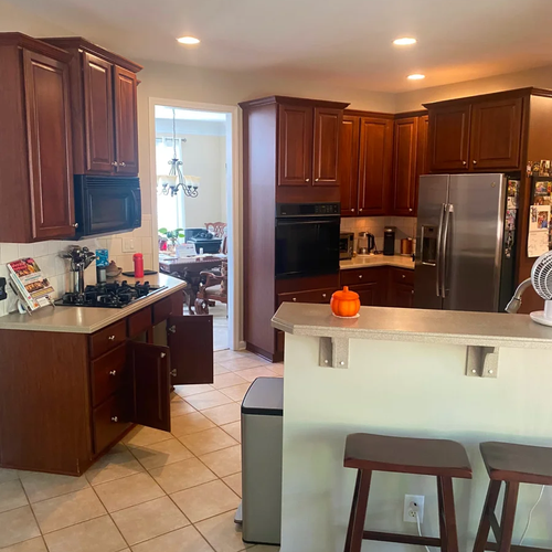 Kitchen reno by Bridgeport Carpets - before