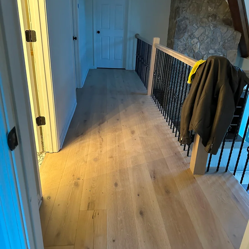 Hardwood floors installed by Bridgeport Carpets