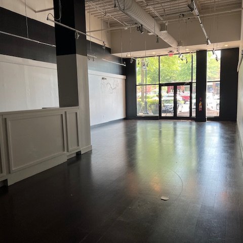 Commercial space remodeling in progress by Bridgeport Carpets