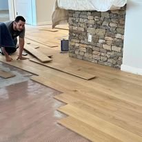 Hardwood flooring installation in Alpharetta GA