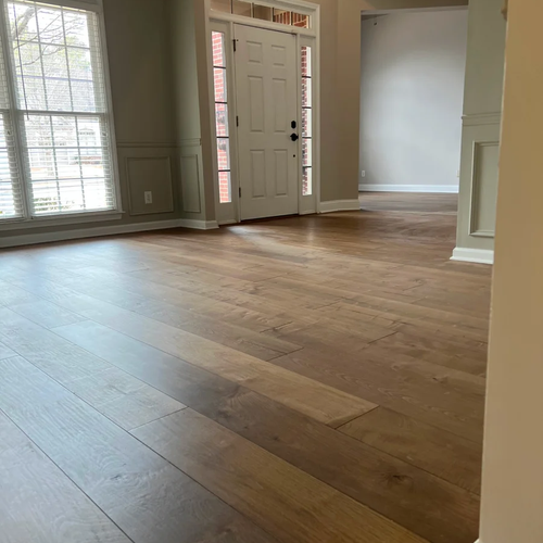 Hardwood floors installed by Bridgeport Carpets